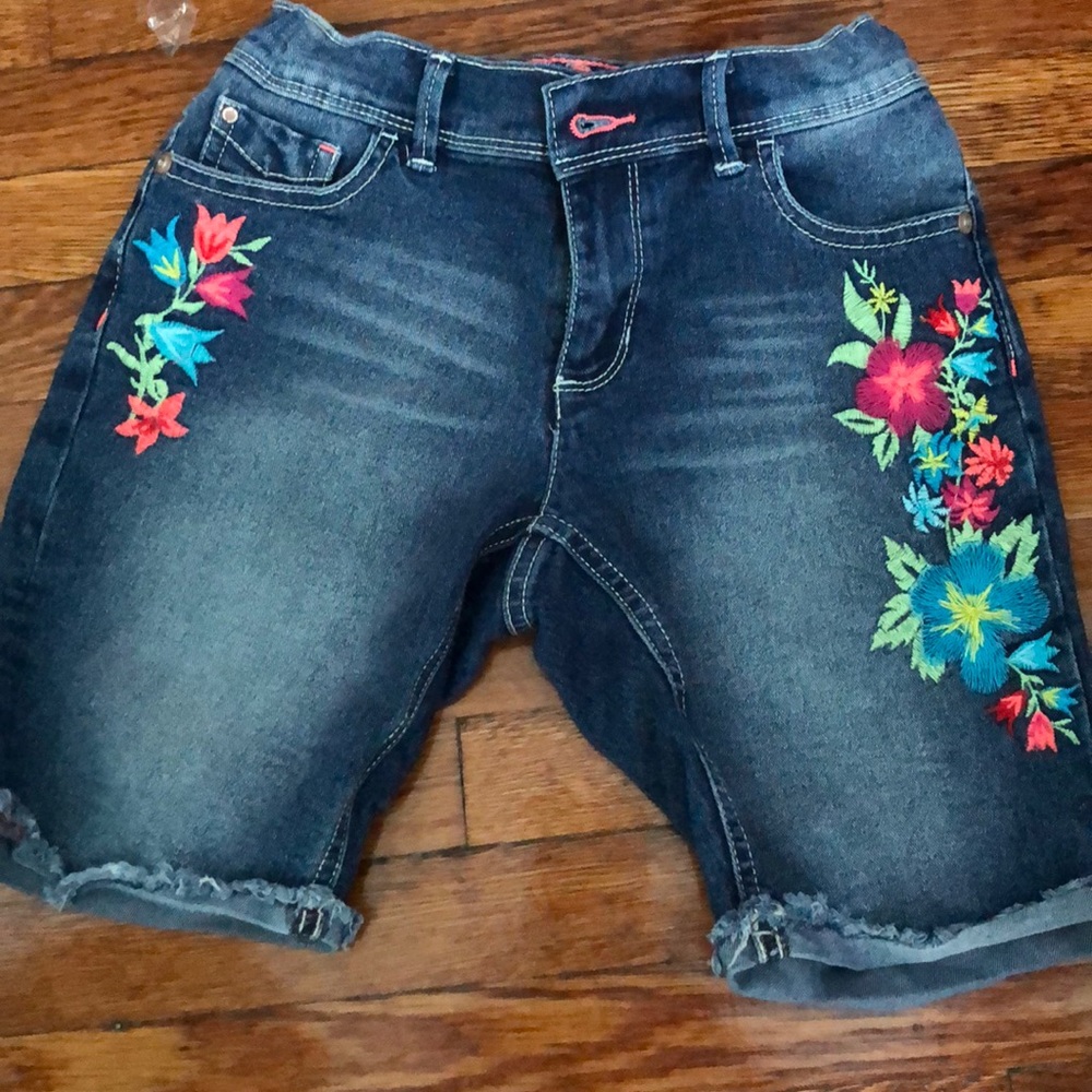 Girls denim shorts